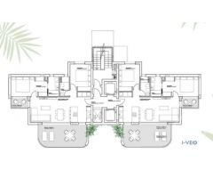 Apartamento con terrazas privadas y vistas al mar