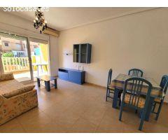 APARTAMENTO EN ENTRESUELO CON JARDÍN PRIVADO, TERRAZA, PISCINA Y PLAZA DE APARCAMIENTO A 20 MINUTOS 