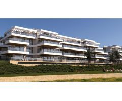 Precioso apartamento de lujo con un diseño contemporáneo con un horizonte de mar y montaña.