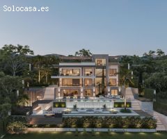 Villa independiente en Mijas con 5 dormitorios, 5 baños, piscina privada y vistas al mar