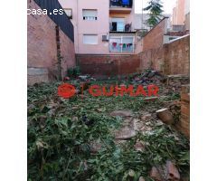 SOLAR EN VENTA EN BARCELONA C/JOAQUIM VALLS