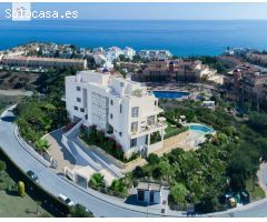 Exclusivas viviendas con vistas al Mediterráneo.