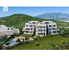 Exclusivas viviendas con vistas al Mediterráneo.