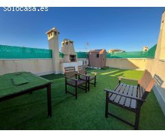 Precioso Bungalow de Planta Alta con piscina comunitaria y solárium privado en San Javier, Mar Menor