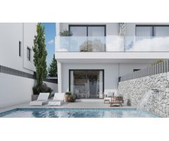 CHALETS ADOSADOS DE OBRA NUEVA EN GUARDAMAR DEL SEGURA, COSTA BLANCA SUR