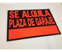 se alquila plaza de garaje