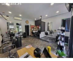 VENTA DE PELUQUERÍA FUNCIONANDO EN SAN ADRIAN