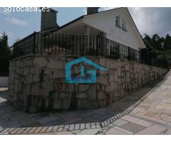 Poio: A7094: Samieira... chalet con finca, jardines, piscina exterior... vistas al mar...