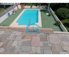 Poio: A7094: Samieira... chalet con finca, jardines, piscina exterior... vistas al mar...