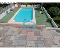 Poio: A7094: Samieira... chalet con finca, jardines, piscina exterior... vistas al mar...