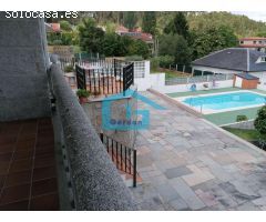 Poio: A7094: Samieira... chalet con finca, jardines, piscina exterior... vistas al mar...