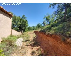 casa a medio construir sobre finca de 18.000 metros