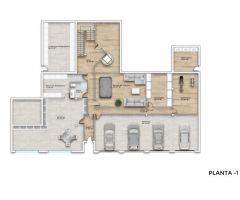 Se vende parcela con gran chalet en construcción pendiente de finalizar.