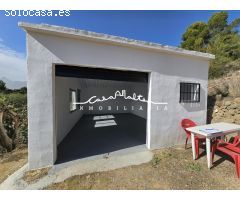 En venta terreno rústico con frutales y una Casita en Callosa den Sarrià