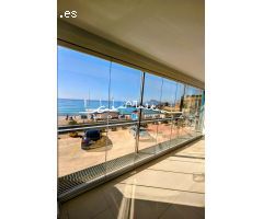En alquiler acogedor Estudio frente al mar en Campomanes