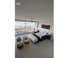 En alquiler acogedor Estudio frente al mar en Campomanes