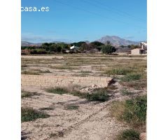 Parcela rústica ubicada a solo 12 km del centro de Alicante ciudad