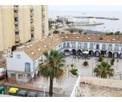 Ático dúplex estilo loft en 1ª línea de playa zona Puerto Marina, 2 dormitorios 2 baños