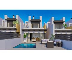 Moderna Vivienda de Dos Plantas con Piscina y Solárium en una Urbanización Tranquila