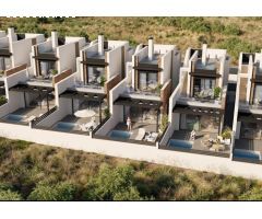 Moderna Vivienda de Dos Plantas con Piscina y Solárium en una Urbanización Tranquila