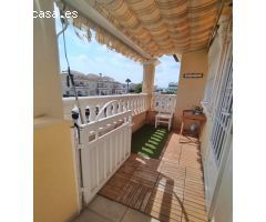 Se vende piso con gran teraza