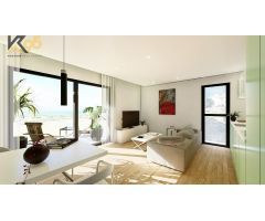 Nueva promocion de viviendas de lujo con diseño moderno y exclusivo junto al mar.