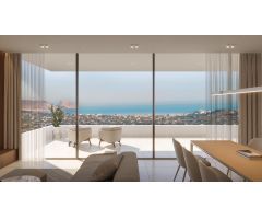 Proyecto de apartamentos y áticos de lujo de 2 y 3 dormitorios al lado de Altea
