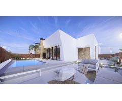 impresionantes villas nuevas en San Pedro del Pinatar
