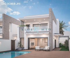 3 villas exclusivas con 3 dormitorios y 3 baños, piscina privada y solárium.