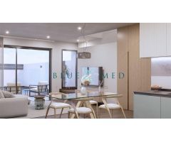 3 villas exclusivas con 3 dormitorios y 3 baños, piscina privada y solárium.