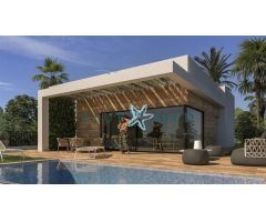 Modernas villas independientes de una sola planta