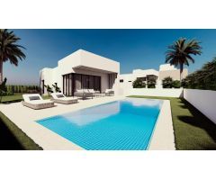 Chalet independiente en Panoramic con vistas al mar y BENIDORM