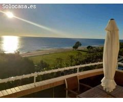 Piso con terraza en primera linea de playa