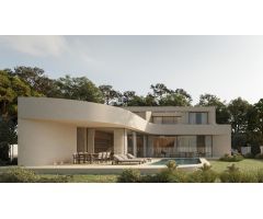 Villa moderna en Jávea con piscina privada y jardín – 3 habitaciones, 4 baños, 218 m²