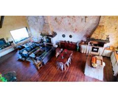 Chalet independiente rústico en las Colinas: dos salones, dos cocinas, chimenea, jardín, etc.