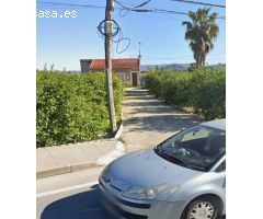 Parcela urbana en la huerta de Alquerías