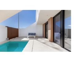 Bungalows de Obra Nueva con Piscina Privada en Santiago de la Ribera