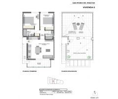 Bungalows de nueva construcción en San Pedro del Pinatar - Ubicación privilegiada a sólo 500 m de la