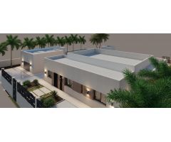 VILLAS DE OBRA NUEVA EN PINOSO