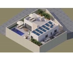 VILLA MODERNA DE NUEVA CONSTRUCCIÓN EN BENIJOFAR