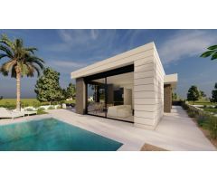 VILLAS DE OBRA NUEVA EN PILAR DE LA HORADADA EN EL CAMPO DE GOLF