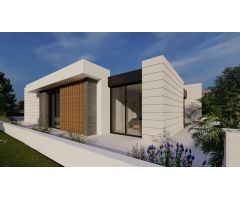 VILLAS DE OBRA NUEVA EN PILAR DE LA HORADADA EN EL CAMPO DE GOLF