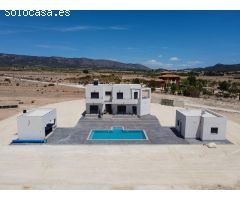 VILLAS DE OBRA NUEVA EN PINOSO