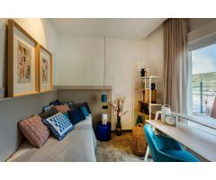 Villas pareadas de obra nueva en una planta con piscina privada