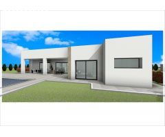 Villas de obra nueva situadas en término de Aspe.
