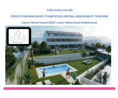 SENTMENAT CENTRO - ¡¡¡OBRA NUEVA CON PISCINA COMUNITARIA, PARQUE INFANTIL Y BARBACOA!!!