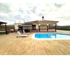 Chalet independiente en Álora con excelentes vistas