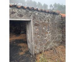 Venta de terreno con casita en  Las Manchas, La Palma