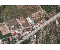 Parcela en obras de 1.900 m2 para 5 viviendas en Marxuquera