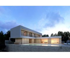 Villa moderna de obra nueva, a 350 metros de la Cala de La Fustera.